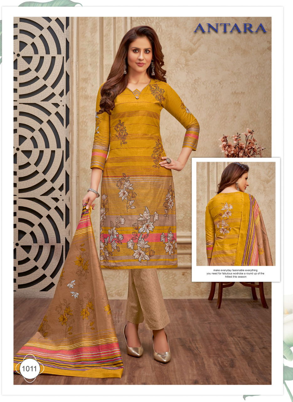 Ganesh Antara 1 Casual Daily Wear Cotton Printed Dress Material Collection